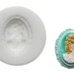 Molde de silicona para camafeo