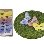 Mariposa colorida 6,5 ​​cm Caja 6