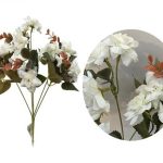 Ramo de Rosas C/15 Crema 30cm