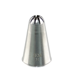 Boquilla de acero inoxidable de estrella cerrada n.° 31