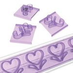 Juego de 19 piezas de marcador de corazón