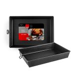 Bandeja antiadherente para cafetera moka de 36 x 25 x 6 cm