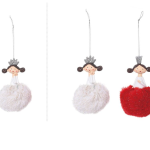 Colgante navideño 7x12cm