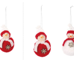 Colgante navideño 7x12cm