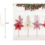 Flor de Navidad 50cm