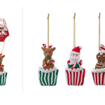 Decoración navideña para cupcakes de 9,5 cm