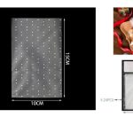 Bolsa de celofán con lunares blancos 10x15cm E