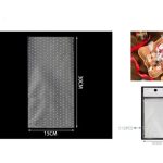 Bolsa de celofán con lunares blancos 18x24cm E