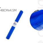 Rollo de tul azul marino 48cm 4,5m