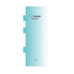 Espátula acrílica 23x9,5cm 2mod.