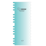 Espátula acrílica 23x9,5cm 2mod.