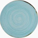 Plato de porcelana azul Costa Verde 32cm