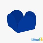 Caja de Papel Azul Real 50 Unidades.