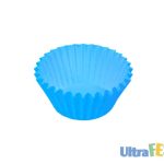 Molde de Papel Azul Gourmet Nº5 2,5x2,5x3cm P