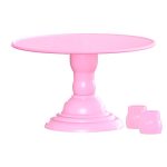 Soporte para tartas Royale liso rosa BB 32c