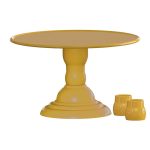 Base para tartas dorada lisa Royale de 32 cm