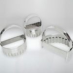 Cortador de frissol de media luna de acero inoxidable n.° 2 8x5.5c