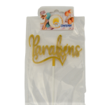 Felicitaciones Topper (modelo con corazón)