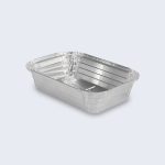 Envase de aluminio con tapa 16F 24x16x6cm 1250ml