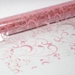 Flores de celofán rosa 80x50mt