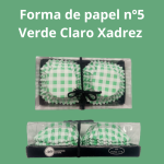 Formulario de papel Nº5 Verde a cuadros pk.100