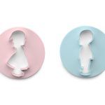 Cortador Niño y Niña 10cm 2 Ud.