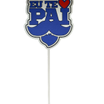 Adorno para papá azul "Te amo"