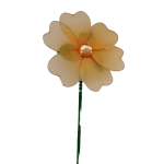 Flor de organza 10cm