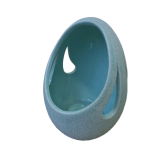 Tarro de huevos azul de 12 cm