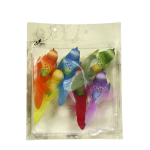 Pájaro colorido 12,5 cm Caja.12