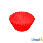 Bandeja de papel gourmet roja Nº5 2,5x2,5x3