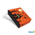 Caja para 6 Dulces (Brigadeiros) Motivo Halloween