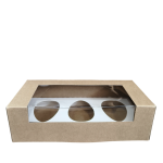 Caja Kraft Vista 3 Huevos 100g 20x10x6,5cm Sc.5