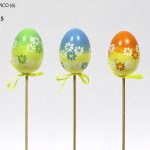 Huevos de Pascua decorados 6cm Sc.6