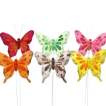 Mariposas 6 Colores 9 cm Caja.12
