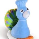 Pavo real de azúcar H6.5cm