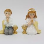 Niña de Comunión con Manto de 8cm