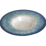 Plato para pasta de gres azul EPHESUS 48,5 cl 28 x 5,3
