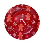 Marcador de plato navideño 33 x 1,6 cm