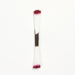 Estambres Borgoña 74x1mm Paquete 50