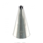 Boquilla de estrella abierta PME de acero inoxidable (16)