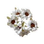 Margarita artificial blanca Sc.36