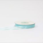 Cinta de organza azul 1cm x 23m