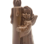 Molde PP Ángel con vela H125mm para chocolate
