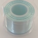 Cinta de raso azul claro de 5 metros x 5 cm