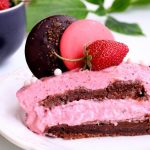 Chocobombs de fresa y frambuesa