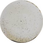 Plato de porcelana blanca Costa Verde 32cm