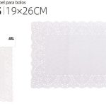 Naperón Blanco 19x26cm 12 Piezas.