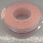Cinta de raso rosa claro 1cm x 25m