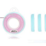 Cinta de organza azul bebé 35 mt x 1 cm